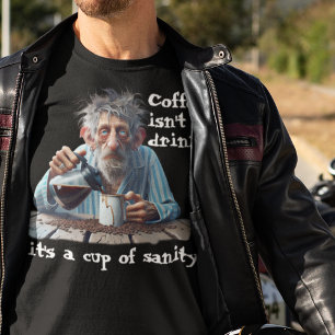 kopje gezond verstand t-shirt