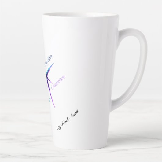 Kopje latte mok (Rechts)