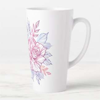 Kopjes & Mokken met een boeket bloemen