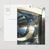 koplamp van vuile vrachtwagen briefkaart (Voorkant / Achterkant)