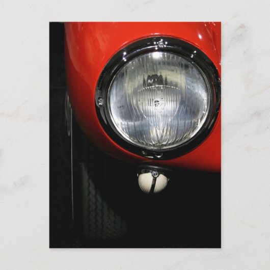 Koplicht Briefkaart (Voorkant)