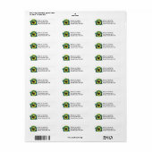 koploze ruiter etiket (Full Sheet)