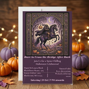 Koploze Ruiter Sleepy Hollow Middernacht Ruiter Ku Kaart