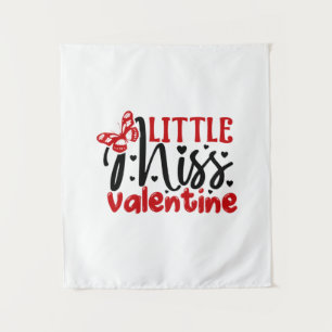 Koppel Cadeau Little Miss Valentine Wandkleed