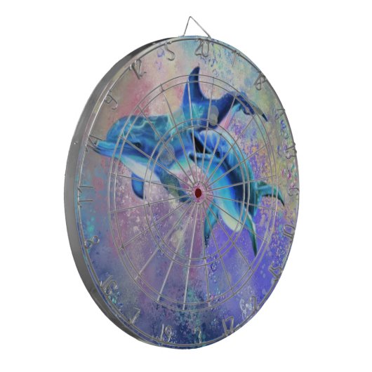 Koppel Dolfijn Dart Board Dartbord (Voorkant Links)