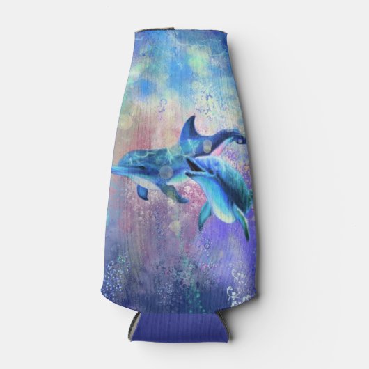 Koppel Dolfijn Fles Koeler (Voorkant)