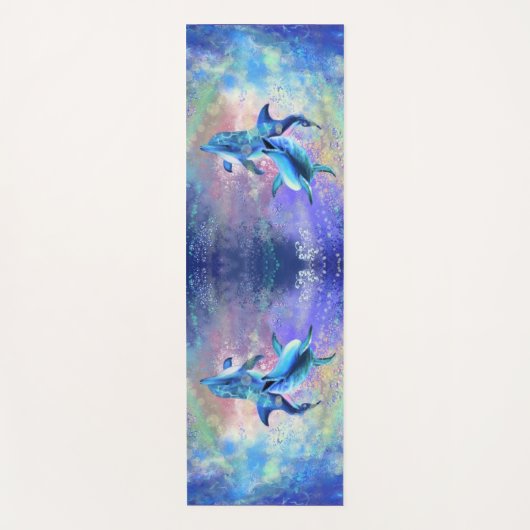 Koppel Dolfijn Yoga Mat (Voorkant)