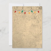 Koppel Foto Landelijke Vreugde Prettig Kerstfeest  Feestdagenkaart (Achterkant)