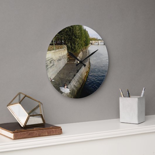 Koppel in Parijs Grote Klok (Kantoor)