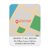 Koppel Jubileum Keepsake waar het allemaal begon k Magneet (Verticaal)