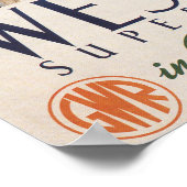 Koppel over het Poster van de kustlijn (Hoek)