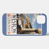 Koppel over het Poster van de kustlijn Case-Mate iPhone Case (Achterkant (horizontaal))