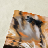 Koppel tijger strandlaken (In situ)