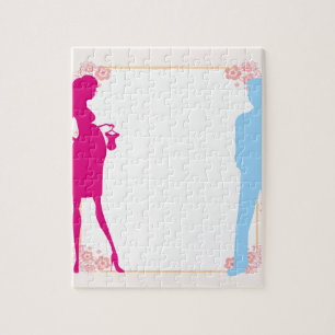 koppel verwacht baby legpuzzel