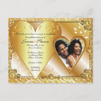 koppel, WeddingInvitTemplatePhoto5, en, wij invit. Kaart