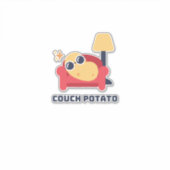 Koppelaardappel Sticker (Voorkant)