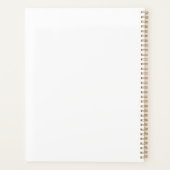 Koppelen Initialen Retro FotoMonogram Planner (Achterkant)