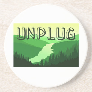 Koppelen Zandsteen Onderzetter