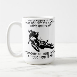 Koppelgat Dirt Bike Motocross Mok Grappig