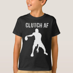 Koppeling Af Skelet Ster Sport Basketbal Retro Vin T-shirt