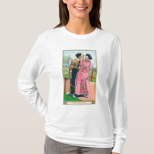 Koppeling met Tennis GearSame Old Racket T-shirt (Voorkant)