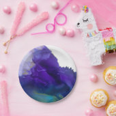 Koppeling van Borden van een Oogpartij | BLAUWGROE Papieren Bordje (Feest)