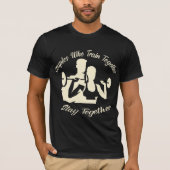 Koppelingen die samen trainen blijven 022   # t-shirt (Voorkant)