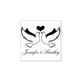 Koppelingen Elegant Aangepaste naam Handtekening T Rubberstempel (Afrduk)