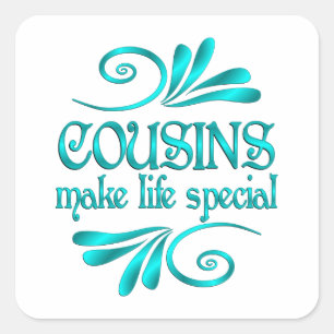 Koppelingen maken het leven bijzonder vierkante sticker