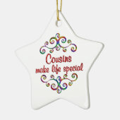 Koppelingen maken het leven speciaal keramisch ornament (Links)