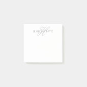 Koppelingen Namen en Naam monogram Post-it® Notes (Voorkant)