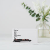 Koppelkaart Visitekaartje (Staand voorkant)