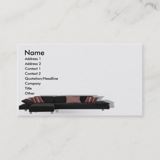 Koppelkaart Visitekaartje (Voorkant)