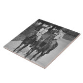 Koppelpaarden Tegeltje (Zijkant)