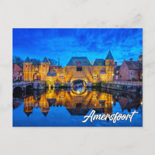 Koppelpoort poort, Amersfoort, Nederland Briefkaart
