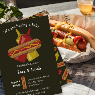 koppels BaByQ Baby shower Invitation Kaart