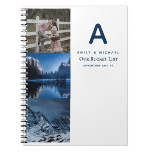 Koppels BUCKET LIST Foto Collage Pas getrouwd Jour Notitieboek