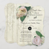 Koppels Douche Modern   Bloemenhout Kaart (Voorkant / Achterkant)