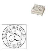 Koppels Home Lemons Wood Art Stempel (Gestempeld)