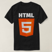 Koppels HTML CSS Programmeur T-shirt (Design voorkant)