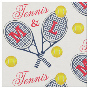Koppels Tennis Rackets en Balls Monogram Stof