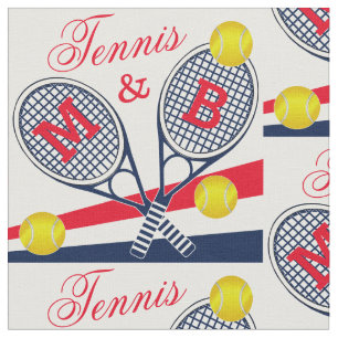 Koppels Tennis-racks en zogenaamde Amerikaanse mod Stof