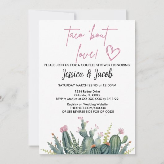 Koppels — Uitnodiging (Voorkant)