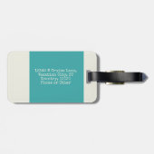 koppels vrouw en man koken met elkaar in overeenst bagagelabel (Achterkant horizontaal)