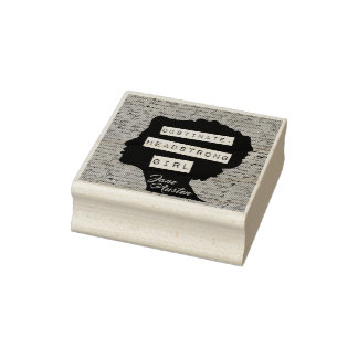 Koppig Eigengereid Meisje Trots & Vooroordeel  Rubberstempel