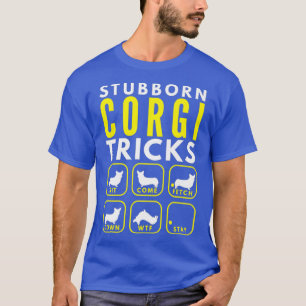 Koppige Corgi Tricks - Hondentraining Premium T-shirt