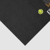 koppige rottweiler-trucs tissuepapier (Detail)