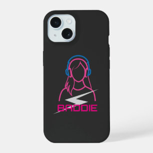 Koptelefoon voor Baddie Lifestyle DJ iPhone 15 Hoesje