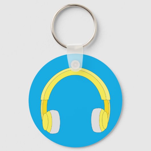 Koptelefoons Sleutelhanger (Voorkant)