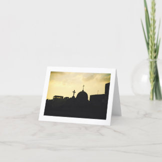 Koptisch Kaïro Feestdagen Kaart